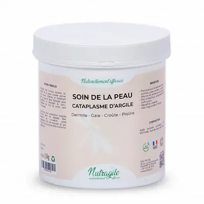 Pâte d’Argile Soins Peau & Cicatrisation 100% Naturelle | Nutragile Dernier Modèle