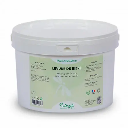 Levure de Bière Cheval Énergisant & Confort Digestif Naturel | Nutragile Prix Choc