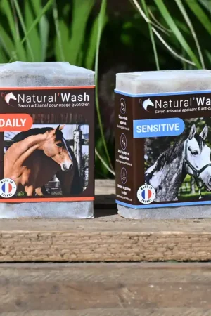 Natural’Wash Natural Innov – Savon Artisanal Bio pour Chevaux Daily & Sensitive Vente Directe
