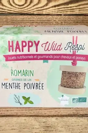 Vente Flash Happy Wild Respi Menthe Romarin Bio – Happy Crackers – Jouet Friandise Cheval Respiration
