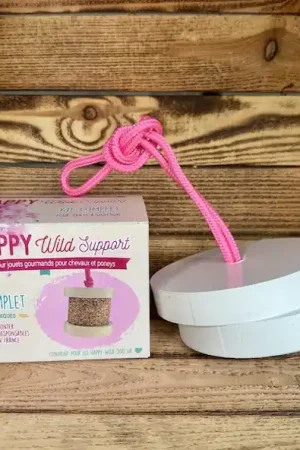 Happy Wild Support – Happy Crackers – Kit Support pour Friandise Cheval Haute Qualité