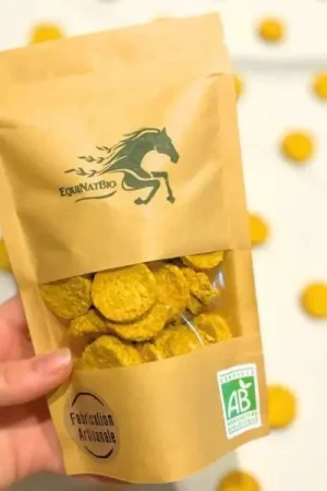 Equibio-Parasites Carotte et Ail Bio – Friandises Anti-Parasitaires Naturelles pour Chevaux | EquiNatBio Acheter Direct