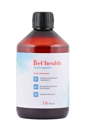 Certifié Bel’Health O’Beltan – Remède Naturel pour Troubles Respiratoires et Mucus chez le Cheval