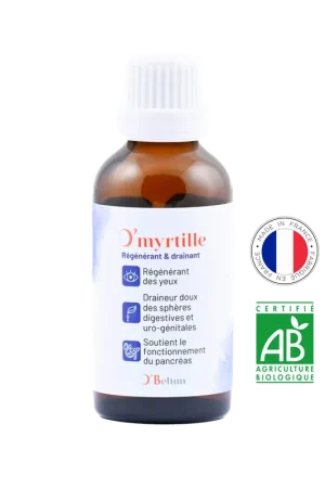 Haute Qualité O’Myrtille O’BELTAN – Soin Naturel Oculaire par Gemmothérapie pour Chevaux