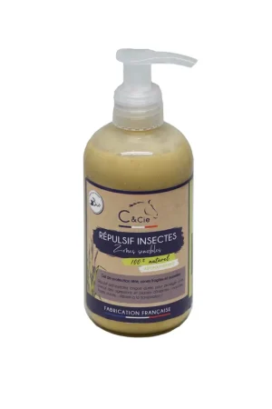 Gel Répulsif Insectes Cheval C&cie – Protection Naturelle et Efficace sans Insecticide Achat Immédiat