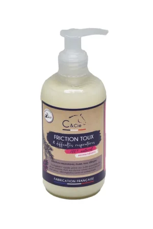 Usine Directe Friction Toux & Difficultés Respiratoires C&cie – Gel Bio pour Chevaux
