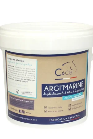 Argi Marine C&cie – Argile Drainante & Raffermissante Cheval Naturelle Vente Flash