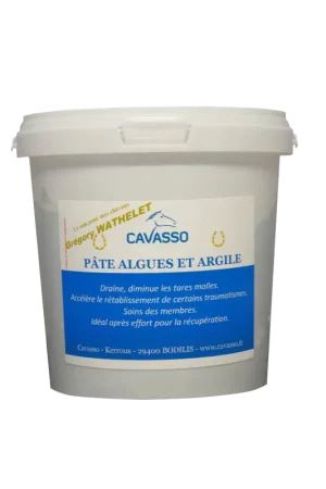 Haute Qualité Pâte Algues Argile Cavasso – Drainage & Récupération Cheval