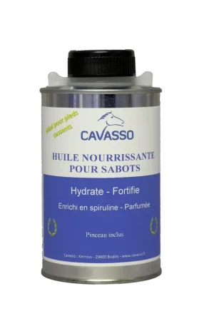 Huile Nourrissante pour Sabots Cavasso – Hydratation & Réparation Anti-Fissures Produit De Marque