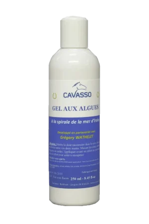 Gel aux Algues Cavasso – Soulagement Musculaire & Drainage Naturel pour Chevaux Certifié
