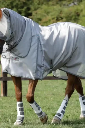 Affaire À Saisir Couverture Anti-Mouches Premier Equine Super Lite – Ultra-Légère, Protection UV et Liberté de Mouvement