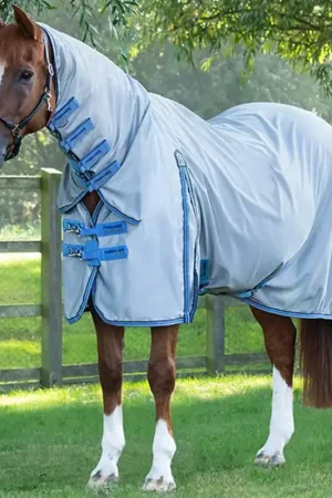 Haute Qualité Couverture Anti-Mouches Premier Equine Combo Mesh Air – Respirante, Protection UV et Liberté de Mouvement