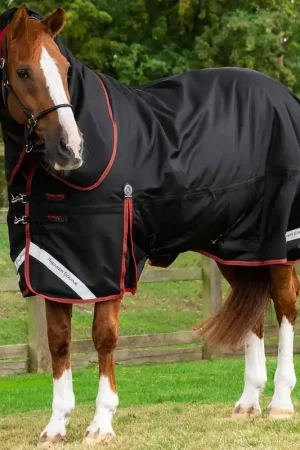 Promotion Saisonnière Couverture Titan 450g Premier Equine avec Couvre Cou - Protection Hivernale Ultime