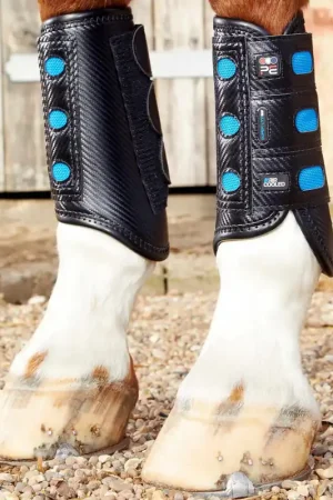 Petit Prix Guêtres Antérieurs Air Cooled Super Lite Carbon Tech Premier Equine – Protection Légère et Ventilée