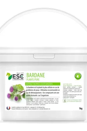 Réduction Bardane – Démangeaisons & Peau Sensible Cheval Naturel - ESC