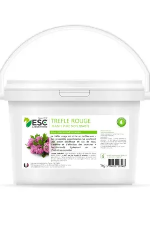 Trèfle Rouge cheval – Soutien respiratoire et équilibre hormonal | ESC Laboratoire Offre Limitée
