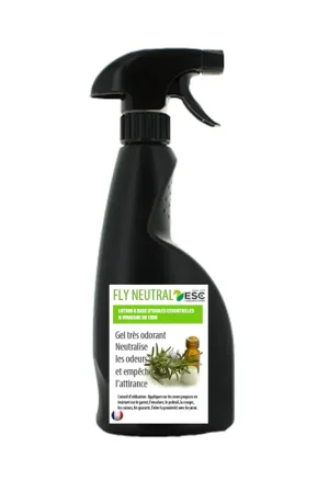 Fly Neutral Spray – Répulsif Insectes Cheval Naturel - ESC Expédié Aujourd'hui