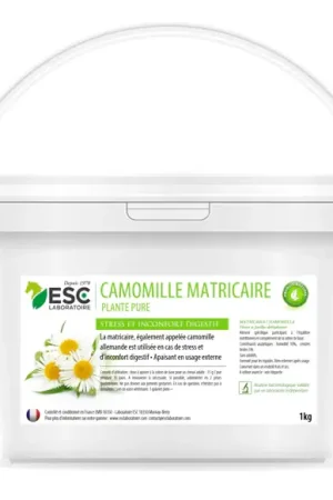 Achetez Aujourd'hui Camomille Matricaire â Stress & Digestion Cheval Naturel - ESC