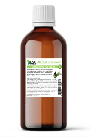 Top Vente Macérat Bourgeon Romarin Cheval – Détox Foie & Vitalité - ESC