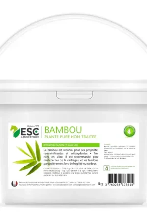 Bambou – Reminéralisation & Raideurs Articulaires Cheval - ESC Haute Qualité
