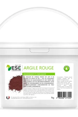 Argile rouge – Circulation & décongestion cheval | ESC Nouvelle Collection