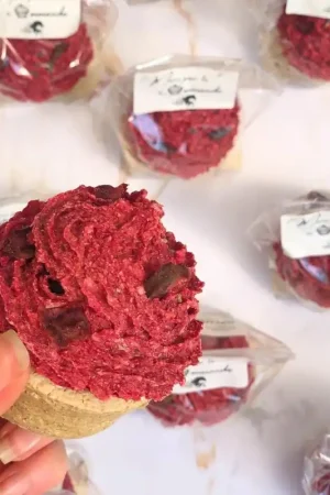 Cupcakebio Sérénité – Friandise calmante lavande & betterave - Equinatbio Satisfait Ou Remboursé