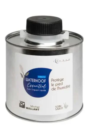 Haute Qualité Huile Sabot Waterhoof Force 2 – Anti-humidité Cheval - Michel Vaillant