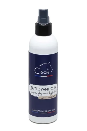 Nettoyant cuir naturel – Savon glycériné hydratant à l’huile de lin & cèdre - C&cie Vente Flash