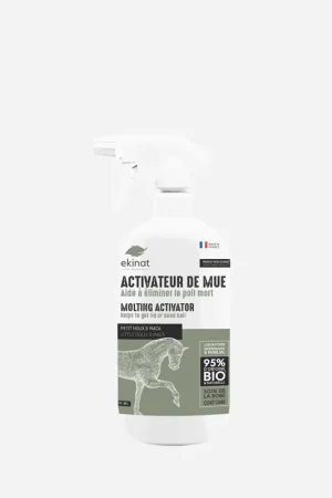 Nouvelle Collection Spray activateur de mue cheval bio – Accélérateur naturel de pousse – Ekinat