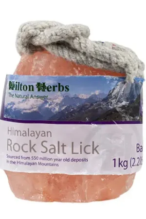 Usine Directe Pierre à sel de l’Himalaya rose pour chevaux – Minéraux naturels & oligoéléments essentiels - Hilton Herbs
