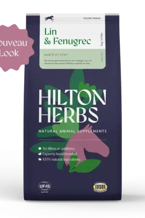 Prix Bas Lin & Fénugrec – Complément naturel pour l’état du cheval - Hilton Herbs