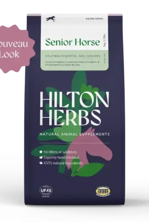 Senior Horse - Complément naturel pour chevaux seniors | Soutien digestion & articulations - Hilton Herbs Usine Directe