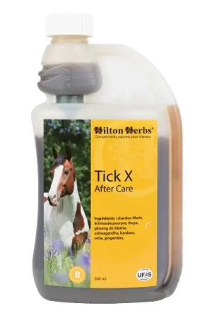 Tick X AfterCare – Soutien naturel post-infection liée aux tiques (cheval, Lyme) - Hilton Herbs Must-Have