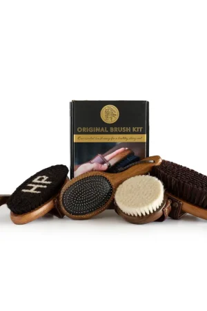 Kit de Brosses Hairy Pony Original – Set Premium pour Toilettage Cheval Prix Cassé