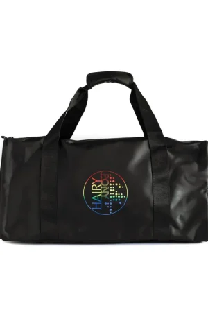 Nouveauté Sac de Voyage Équestre Arc-en-Ciel Hairy Pony – Pratique, Coloré et Résistant