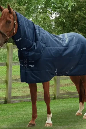 Couverture d’écurie Stratus 400g avec couvre-cou 420D – Isolation thermique et confort Premier Equine Remise