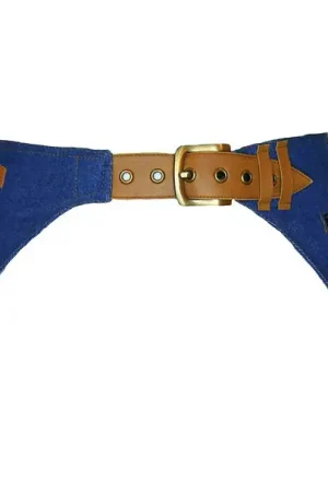 Prix Bas Sac Ceinture Boucle Jean Denim 5 Poches – Accessoire Cavalier Laboa