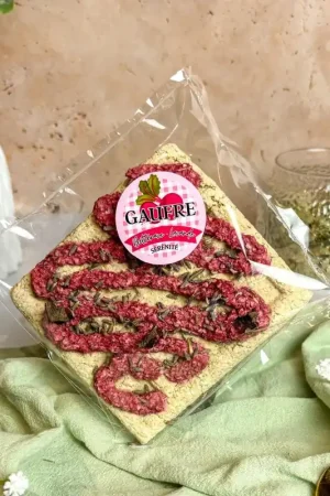 GaufreBio Sérénité Betterave & Lavande – Friandise bio cheval Prix Promo