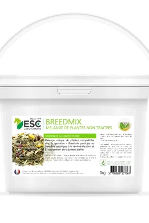 BREEDMIX – Bien-être gestation et lactation juments – Mélange de plantes - ESC Livraison Express