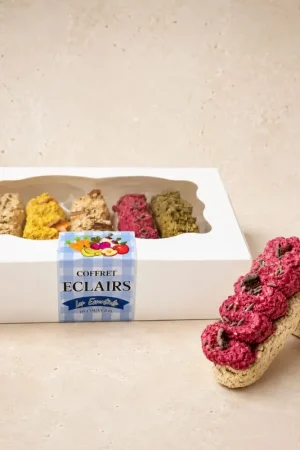 Prix Cassé Coffret 5 Eclairs Découverte - Assortiment de 5 saveurs - Equinatbio