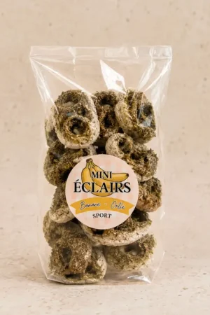 Paiement Sécurisé MINI-ECLAIRS SPORT - Banane et Ortie - Equinatbio