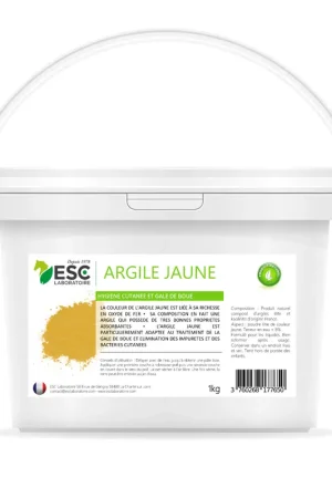 ARGILE JAUNE – Hygiène cutanée en milieu humide - ESC Must-Have