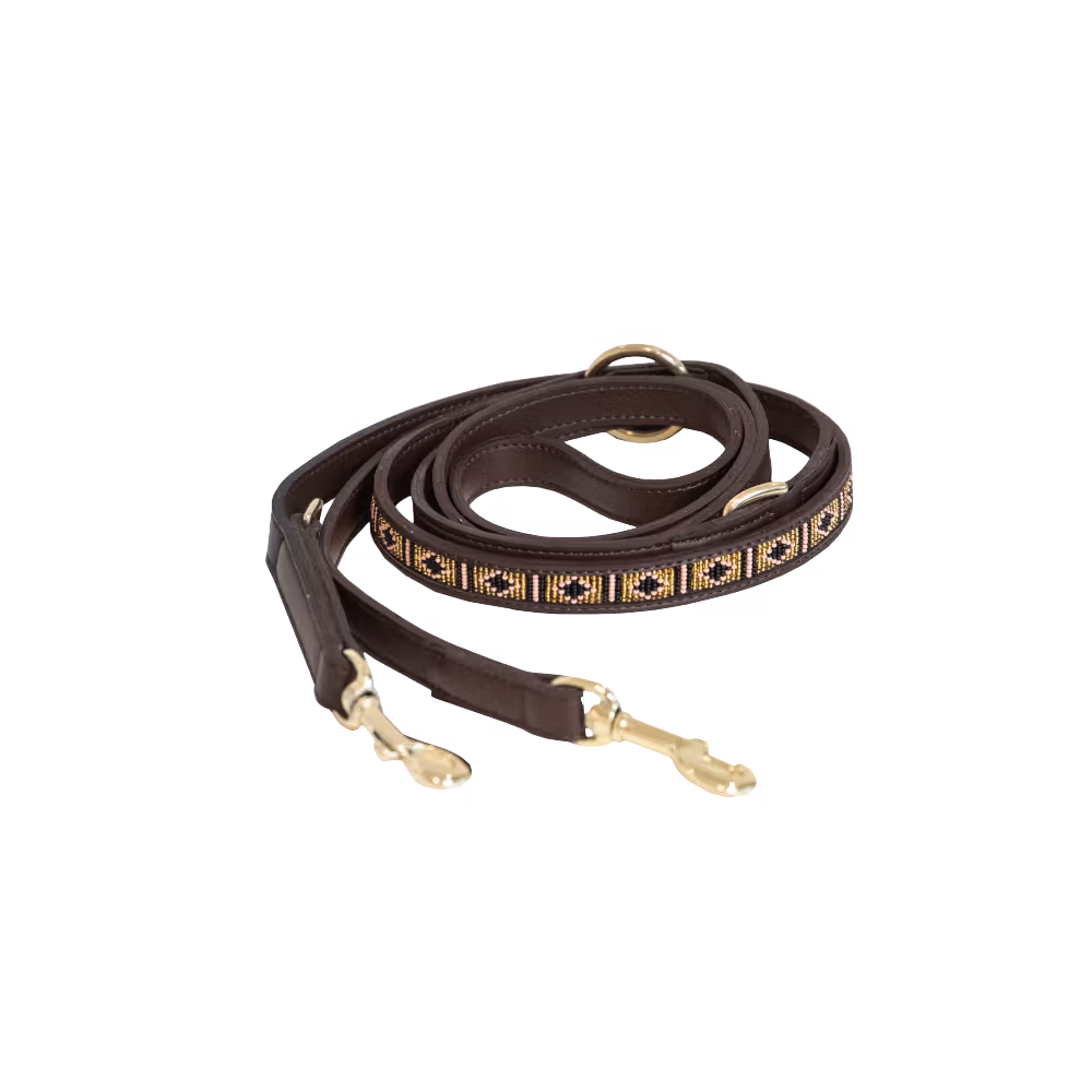 Laisse pour chien en Perles faites-main Prix Promo