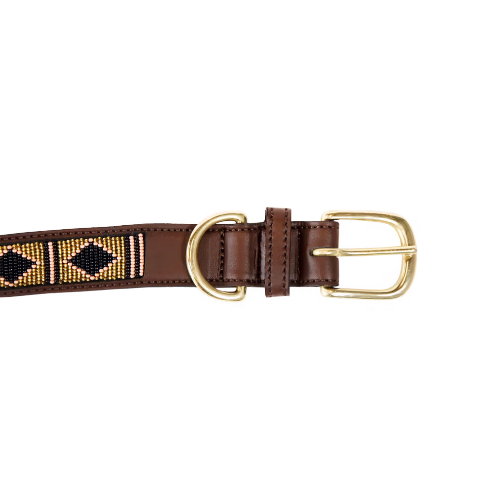 Collier pour chien en Perles faites-main Haute Qualité