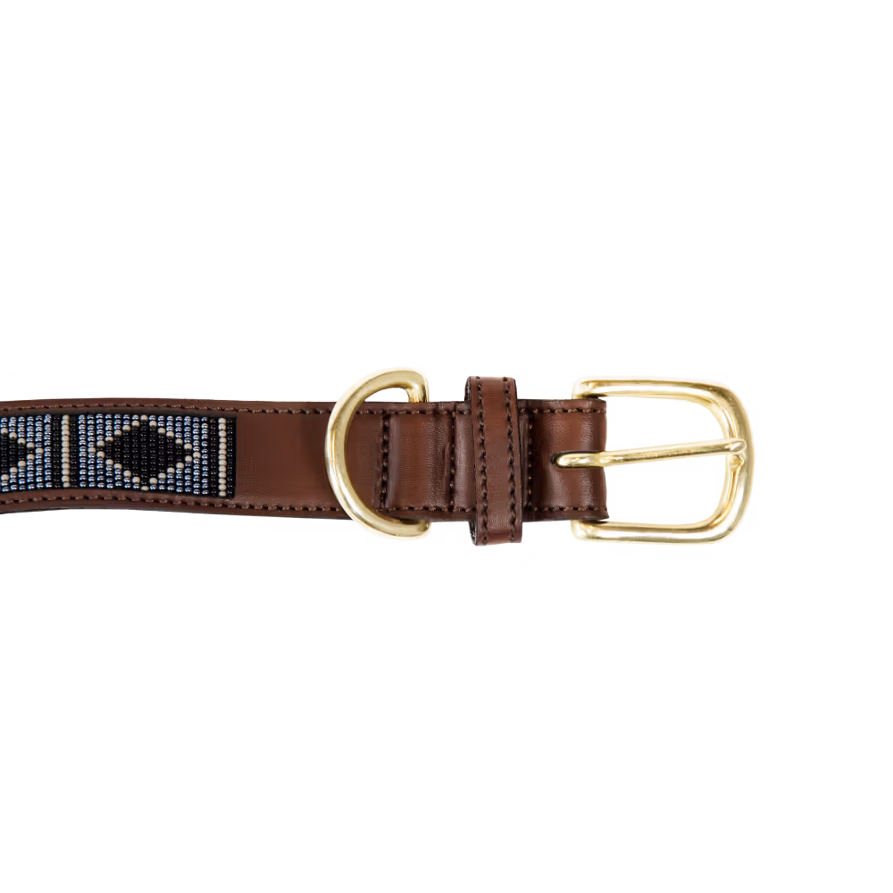 Collier pour chien en Perles faites-main Retour Gratuit