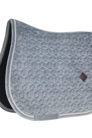 Tapis de selle Basic Velvet jumping Réduction