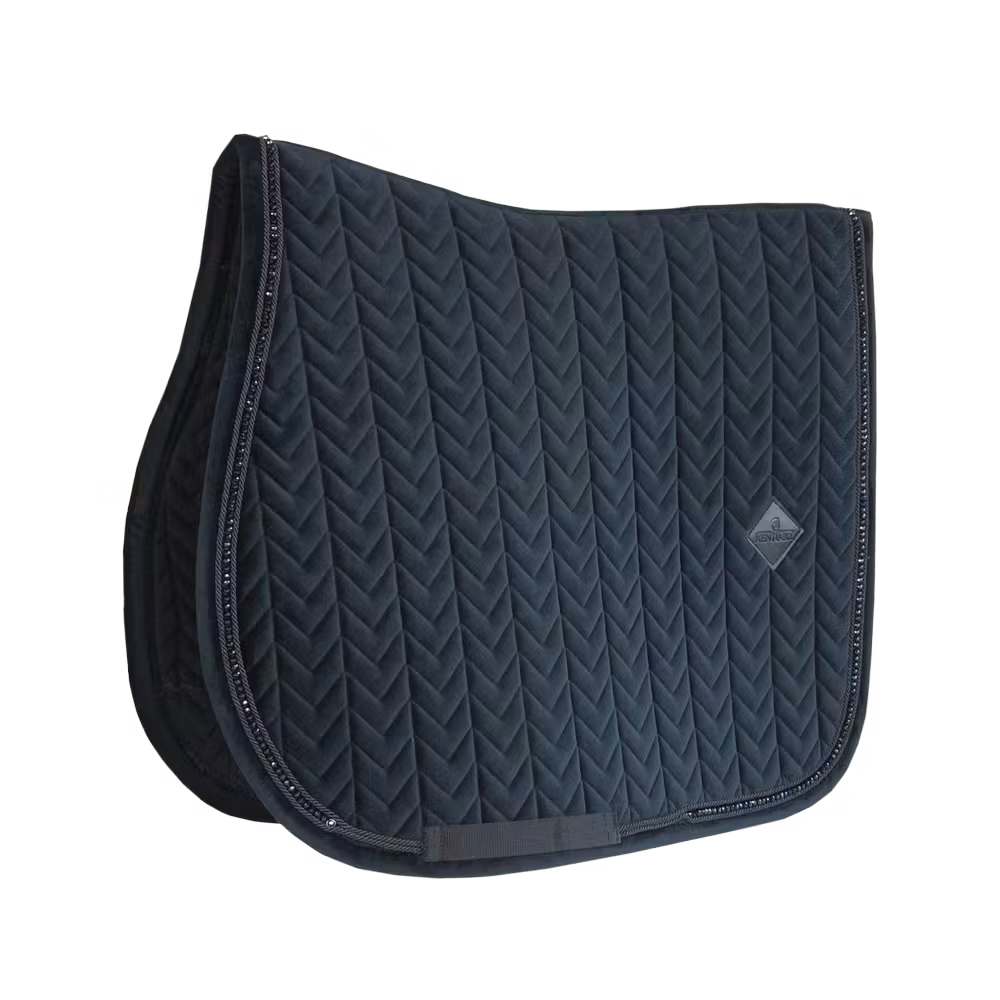 Dernier Modèle Tapis de selle Velvet Pearls jumping