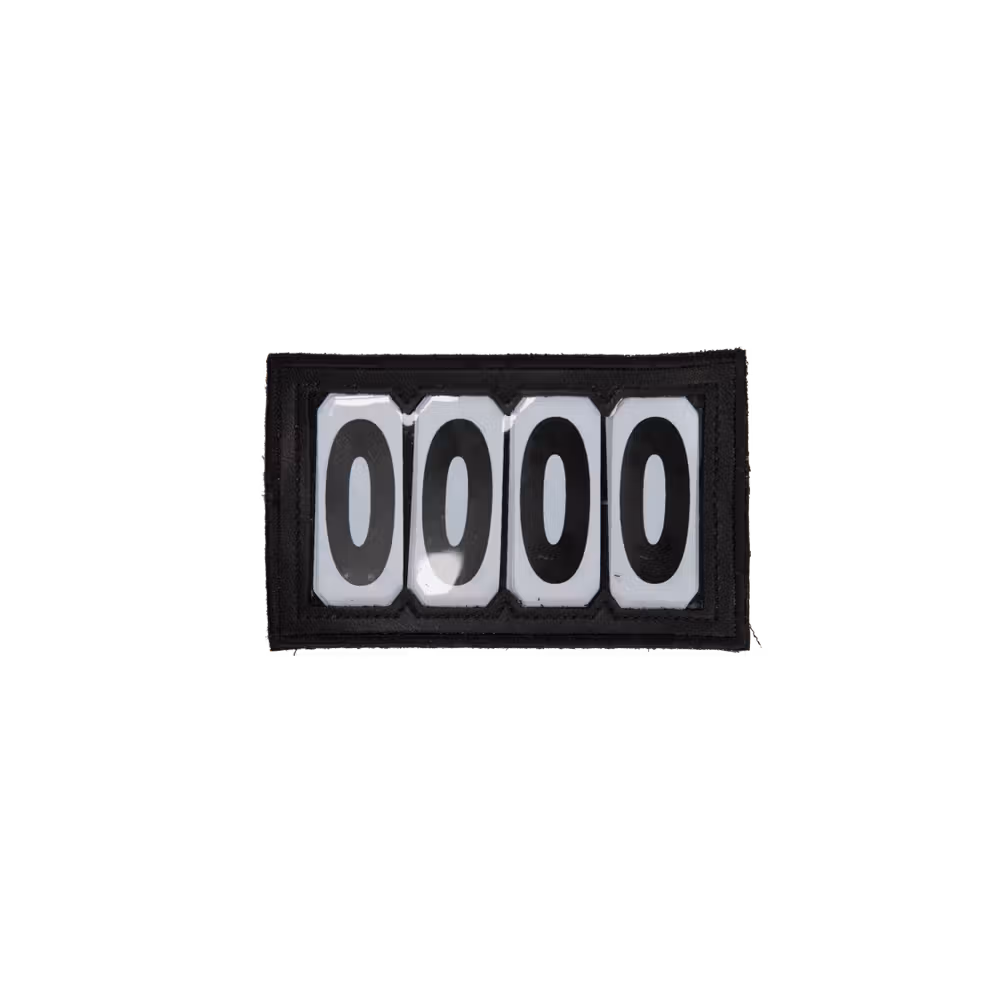 Usine Directe Porte-Numéro PVC Velcro