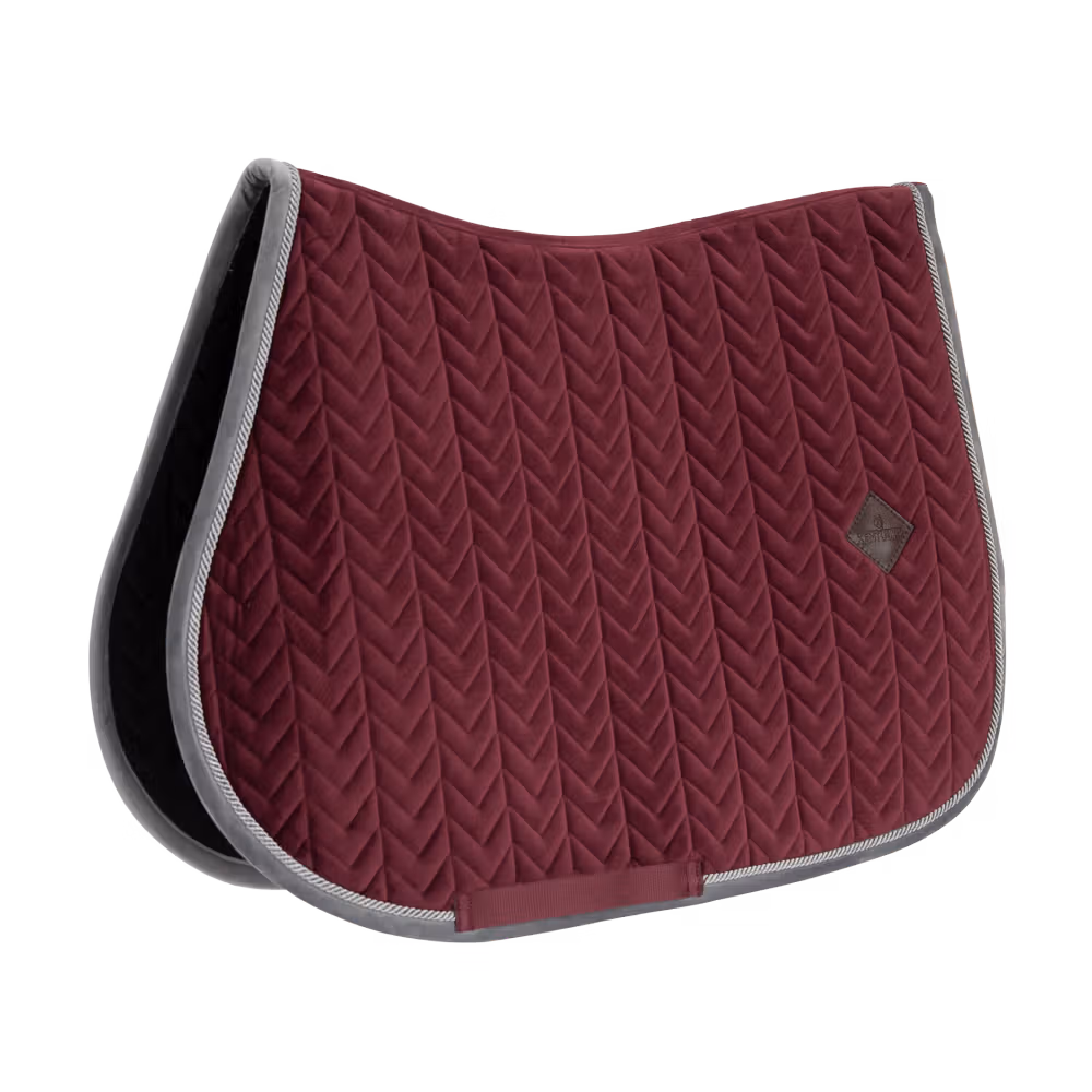 Promotion Saisonnière Tapis de selle Velvet Contrast jumping