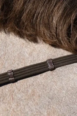 Pas Cher Rênes Tissu 5/8" Avec 9 Arretoirs
